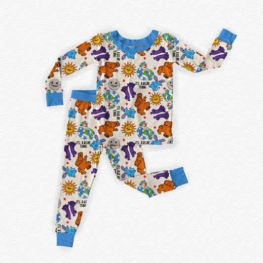 It's A Bear Thing Bamboo Long Sleeve Two Piece Pajama Set