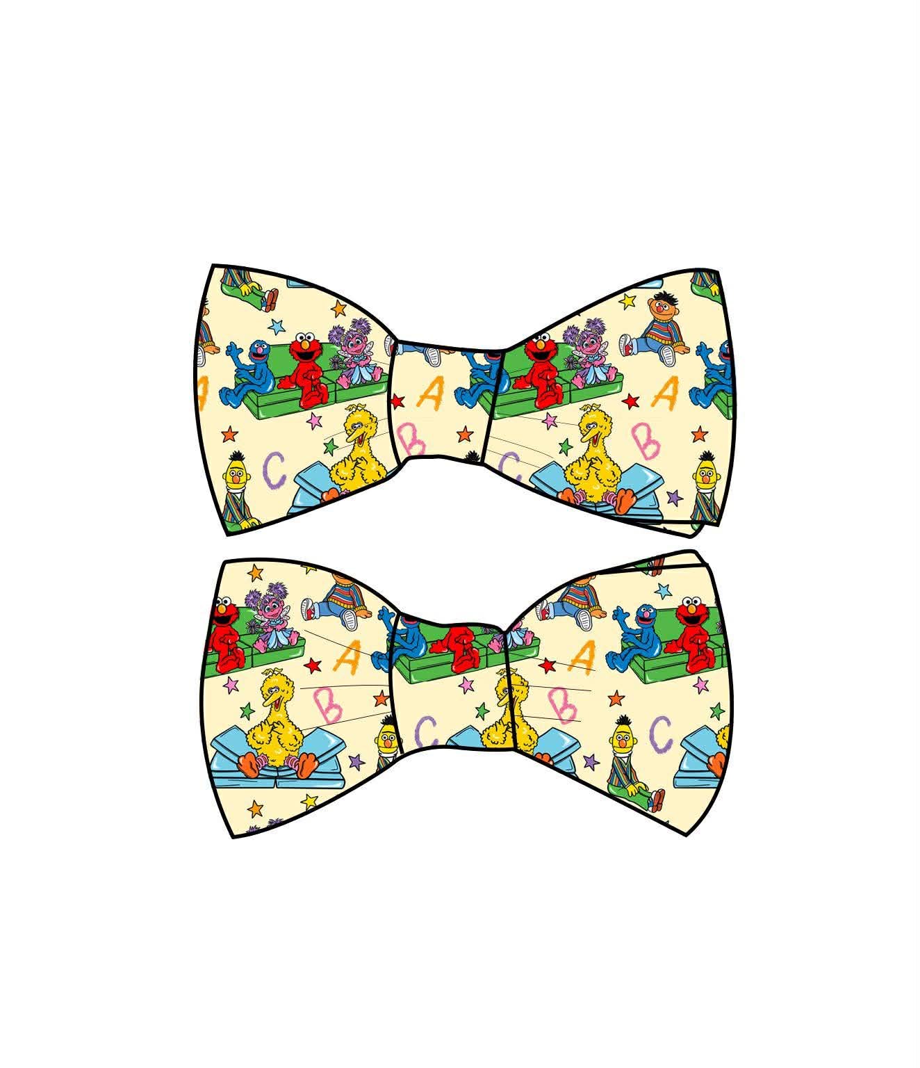 Alphabet Adventures Piggy Bows (Set of 2)