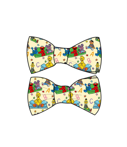 Alphabet Adventures Piggy Bows (Set of 2)