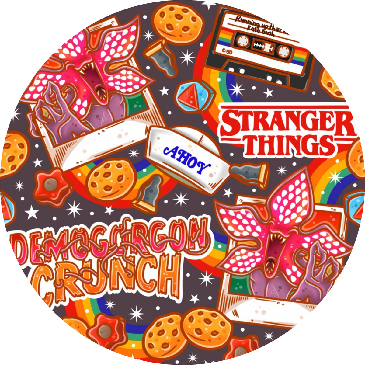 Demogorgon Crunch Bamboo Zippy Pajamas
