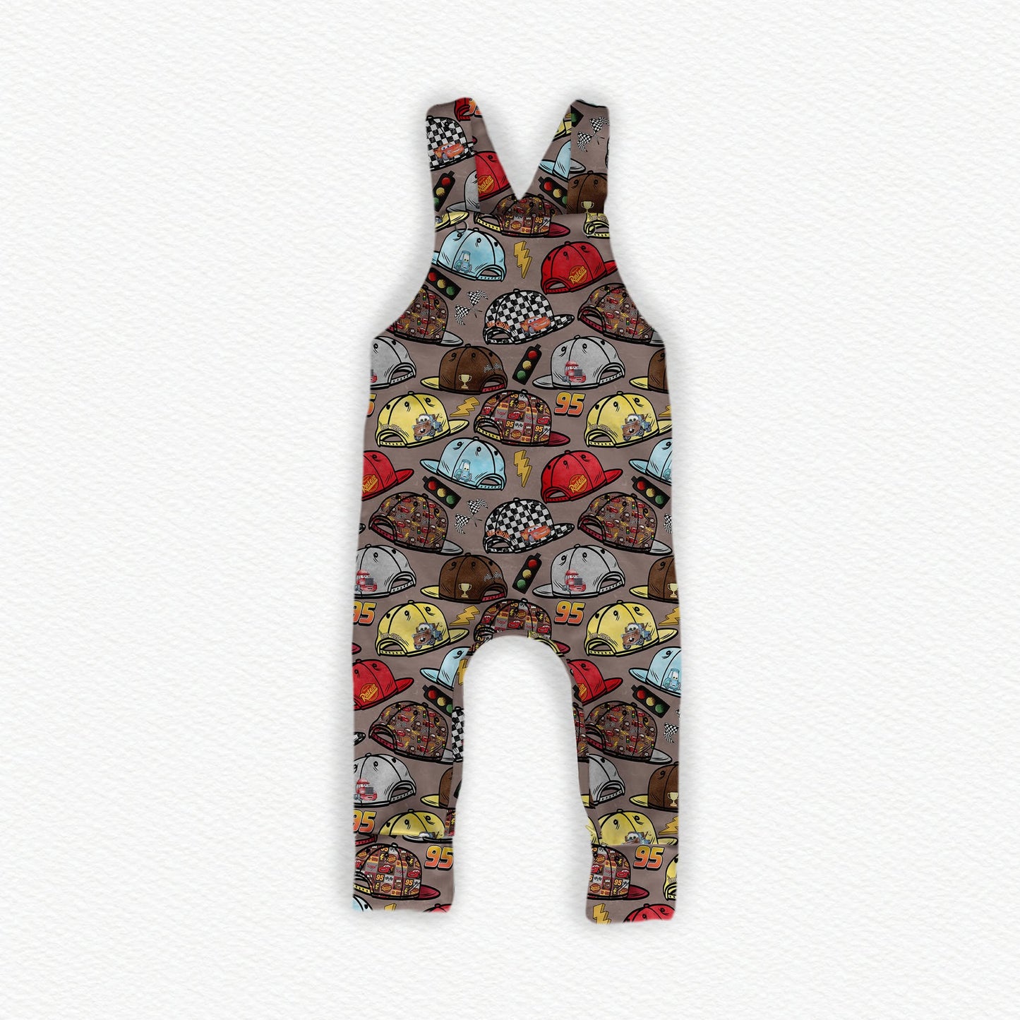 Cars Snapbacks Bamboo Overalls