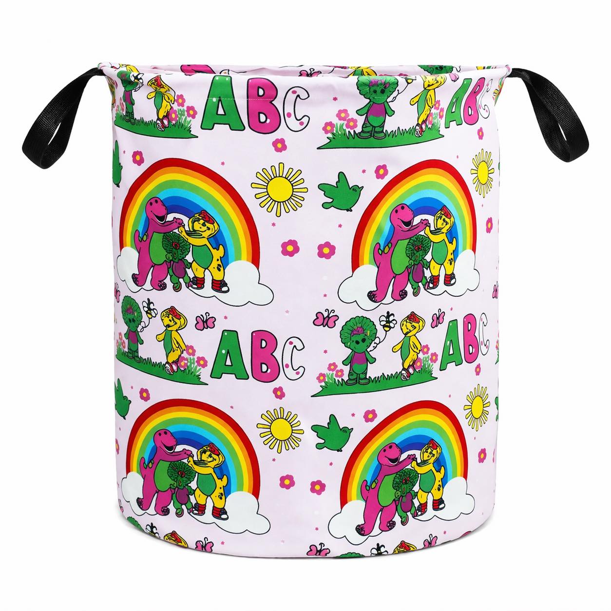 Barney & Butterflies Laundry Hamper / Toy Bin