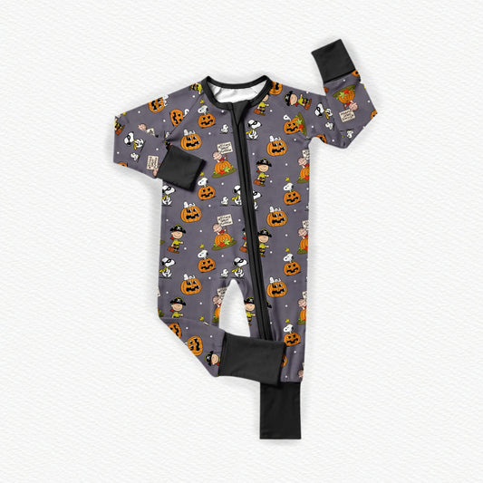 Welcome Great Pumpkin Bamboo Zippy Pajamas
