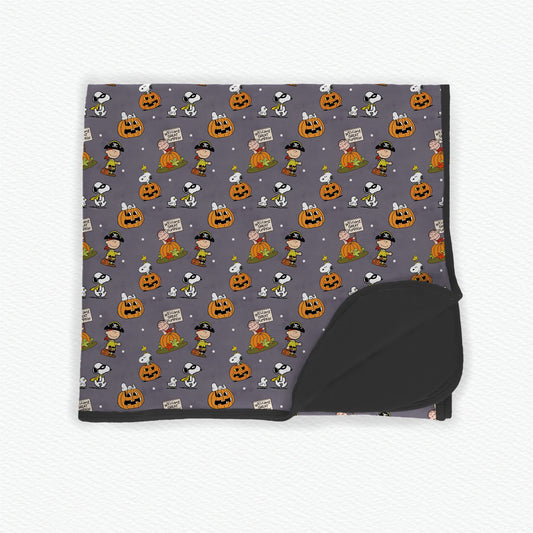 Welcome Great Pumpkin Double Layered Bamboo Blanket
