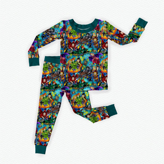 Another Glorious Morning Bamboo Long Sleeve Two Piece Pajama Set