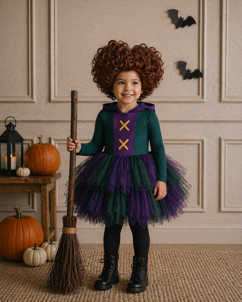 Winifred Bamboo Long Sleeve Tulle Dress