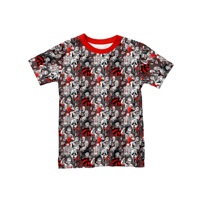 Monochrome Killers Bamboo Adult Unisex T-Shirt
