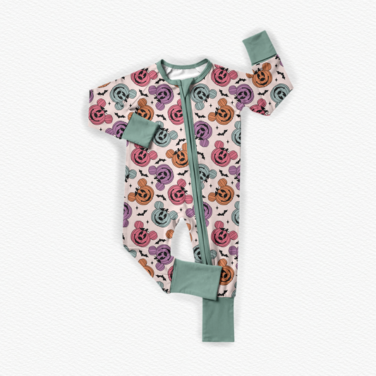 Mickey's Pumpkin Party Bamboo Zippy Pajamas