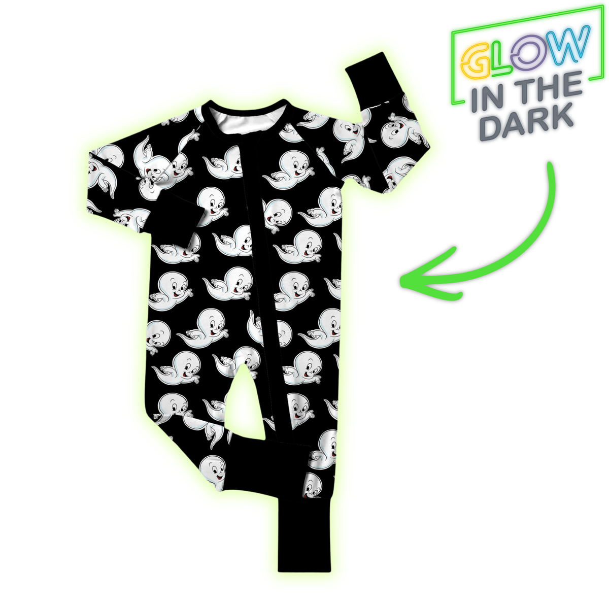 "Can I Keep You?" GLOW! Bamboo Zippy Pajamas