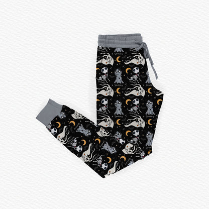 Beware Of Dog Bamboo Adult Jogger Pants