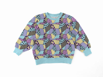 Pumpkin Queen Bamboo Adult French Terry Crewneck