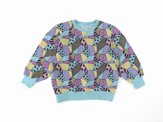 Pumpkin Queen Bamboo Adult French Terry Crewneck