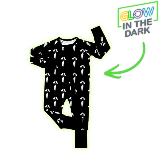 Scream GLOW! Bamboo Zippy Pajamas
