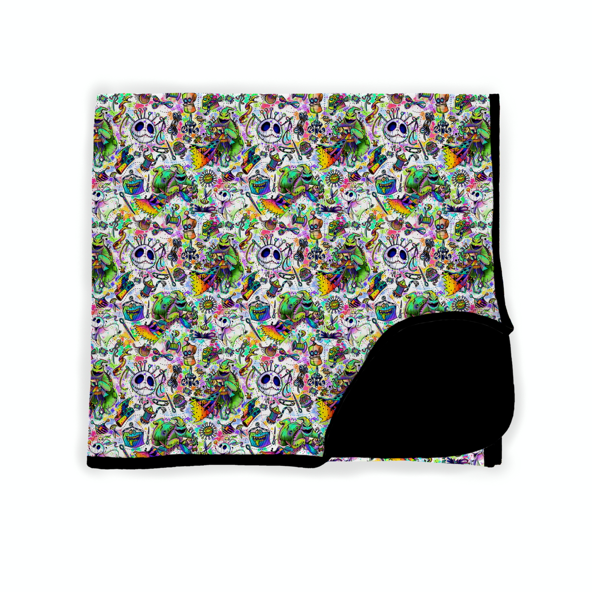 "I'm The Boogie Man" Double Layered Bamboo Blanket