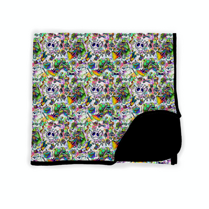 "I'm The Boogie Man" Double Layered Bamboo Blanket