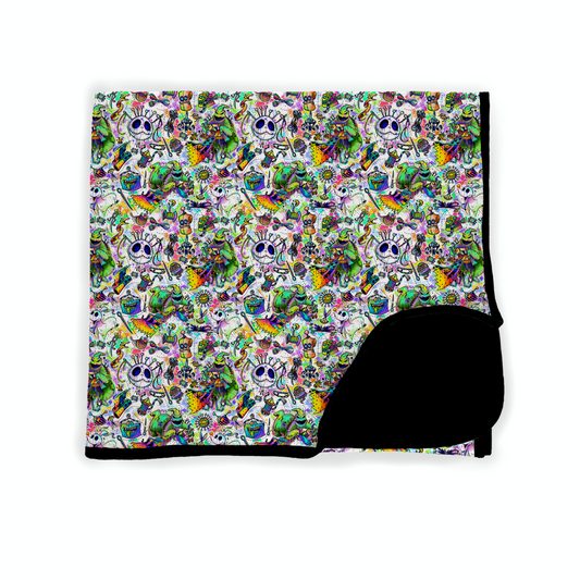 "I'm The Boogie Man" Double Layered Bamboo Blanket