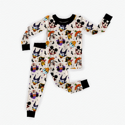 Walt's Costume Party Bamboo Long Sleeve Two Piece Pajama Set