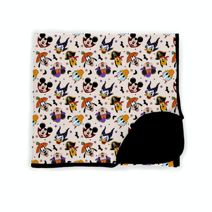 Walt's Costume Party Double Layered Bamboo Blanket