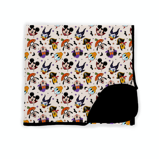 Walt's Costume Party Double Layered Bamboo Blanket