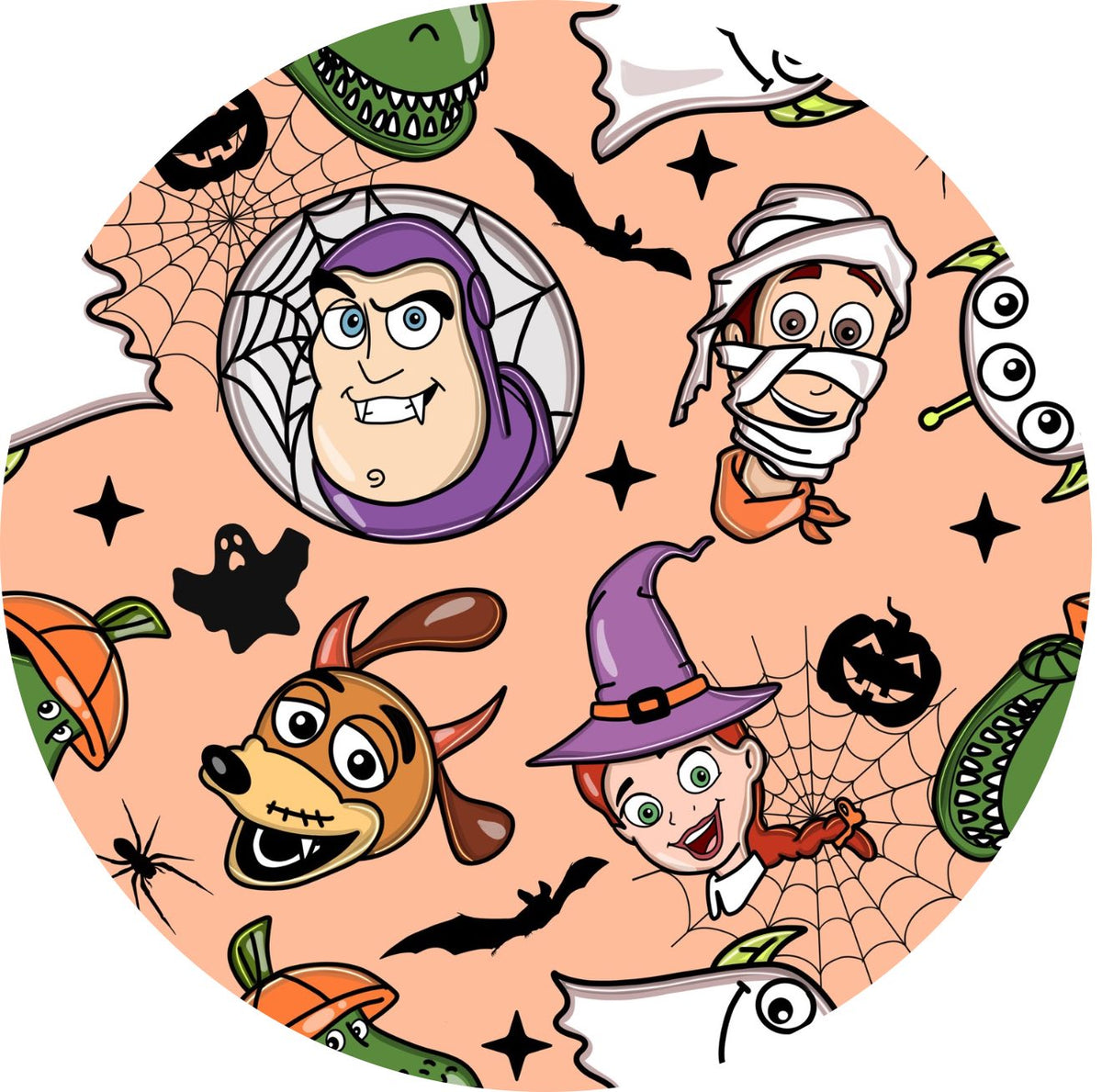 Woody's Monster Mash Halloween Youth French Terry Bamboo Crewneck