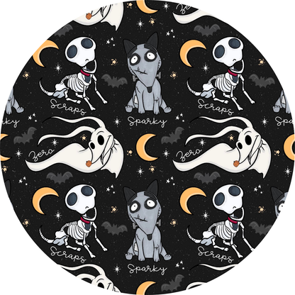 Beware Of Dog Bamboo Long Sleeve Two Piece Pajama Set