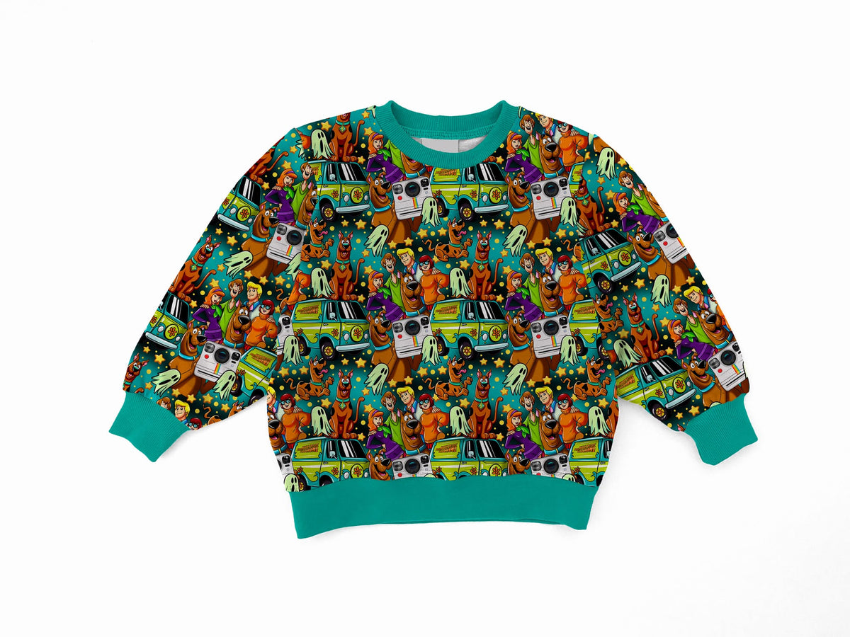 Jinkies! Youth French Terry Bamboo Crewneck