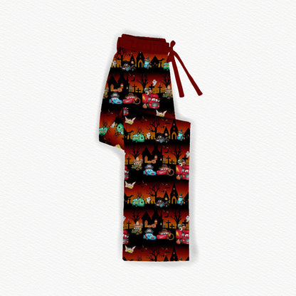 A Haunting On Route 66 Adult Straight Leg Pants