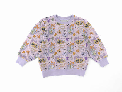 Petrifying Portraits Youth French Terry Bamboo Crewneck
