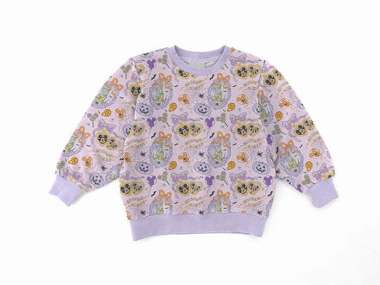 Petrifying Portraits Bamboo Adult French Terry Crewneck