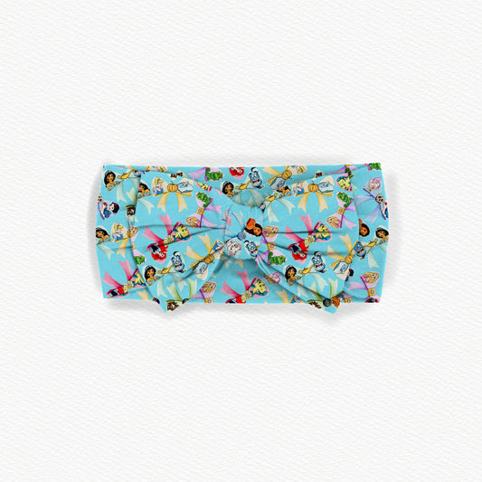 Walt's Bowtique Adjustable Bamboo Bow Headband