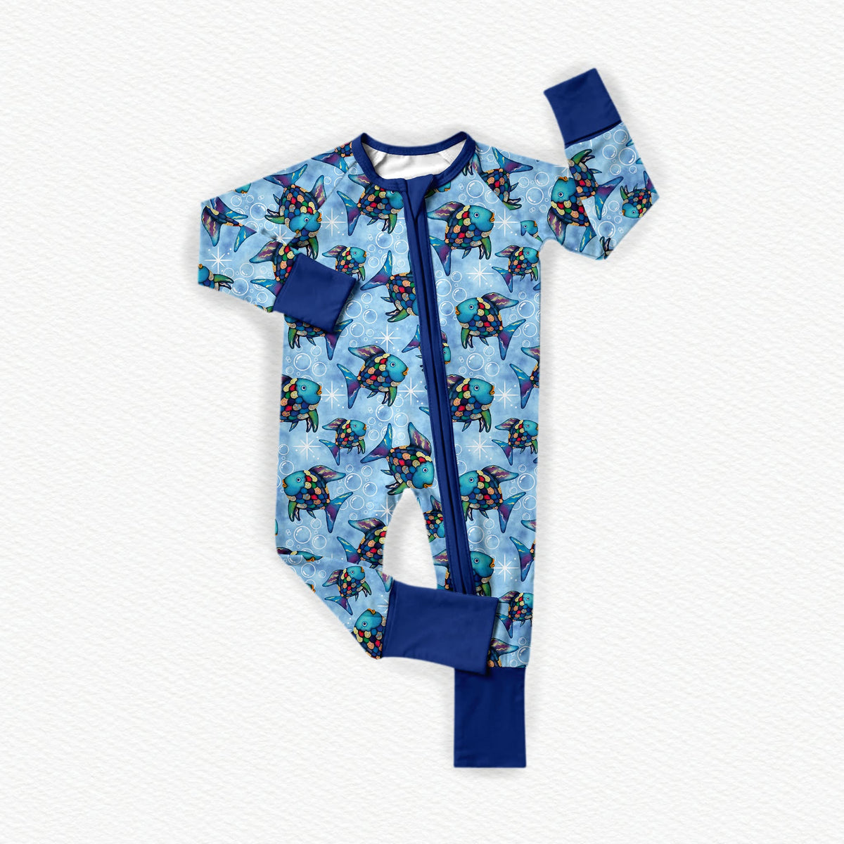 Spectacular Scales Bamboo Zippy Pajamas