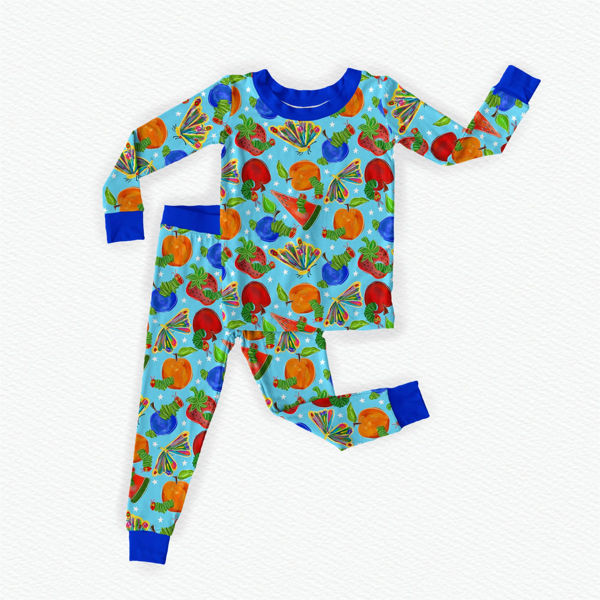 I Can Do Hard Things Bamboo Long Sleeve Two Piece Pajama Set