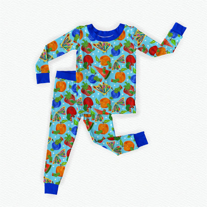 I Can Do Hard Things Bamboo Long Sleeve Two Piece Pajama Set