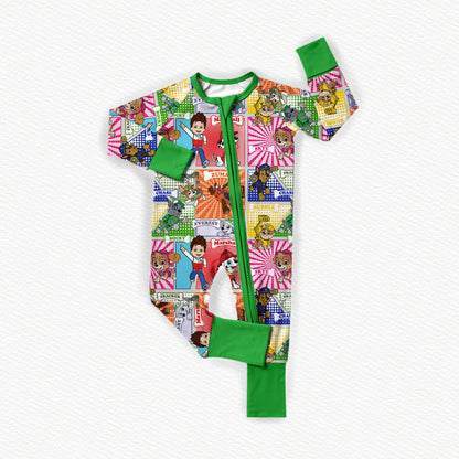 "I'm Fired Up!" Bamboo Zippy Pajamas