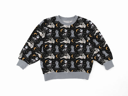 Beware Of Dog Bamboo Adult French Terry Crewneck