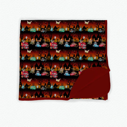 A Haunting On Route 66 Double Layered Bamboo Blanket