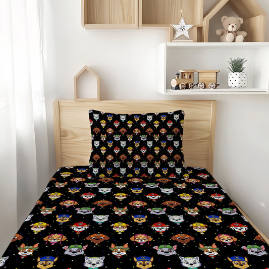 "I'm All Ears!" Bamboo Twin Sheet & Pillowcase Set
