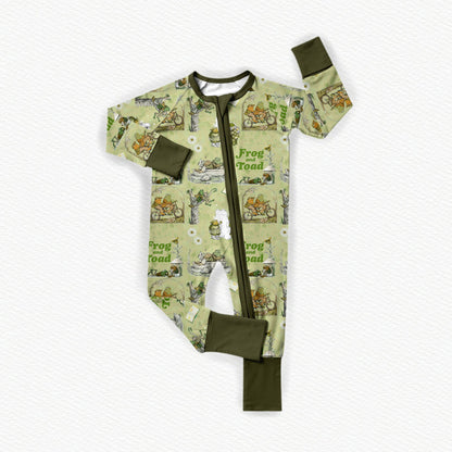 Frog & Toad Bamboo Zippy Pajamas