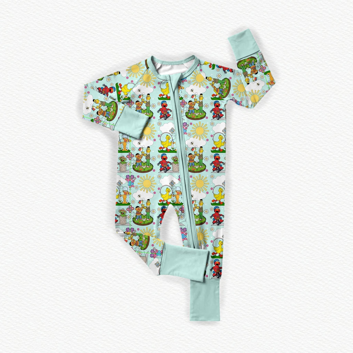 Sunny Day Pals Bamboo Zippy Pajamas