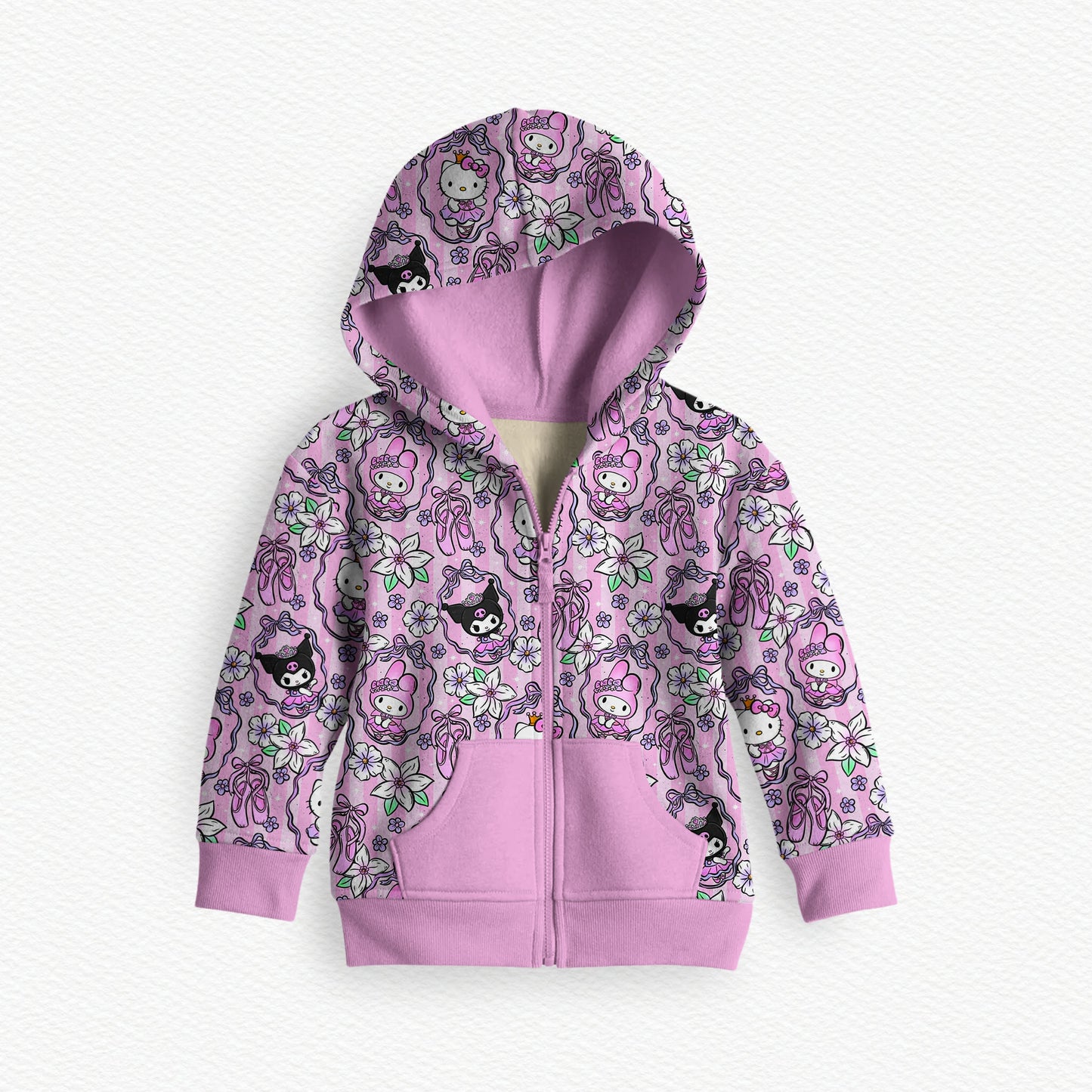 Hello Ballerina Bamboo Sherpa Coat