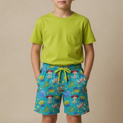 Toys Toons Pocket Tee & French Terry Shorts Set