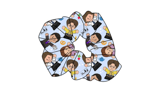 Paper Co Tiny People Bamboo Scrunchie