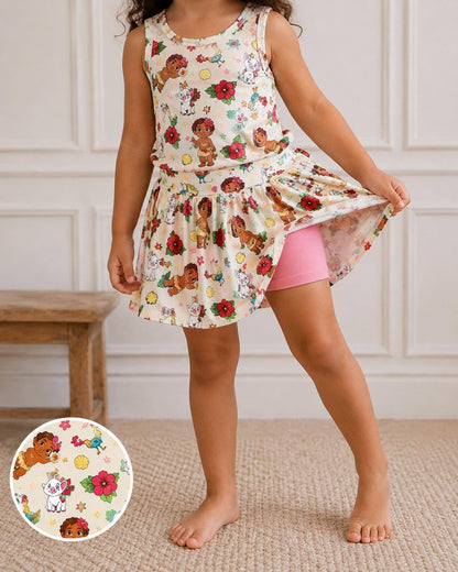 Baby Wayfinder Bamboo Tank & Skort Set