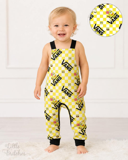 Squarepants Skatepark Bamboo Overalls