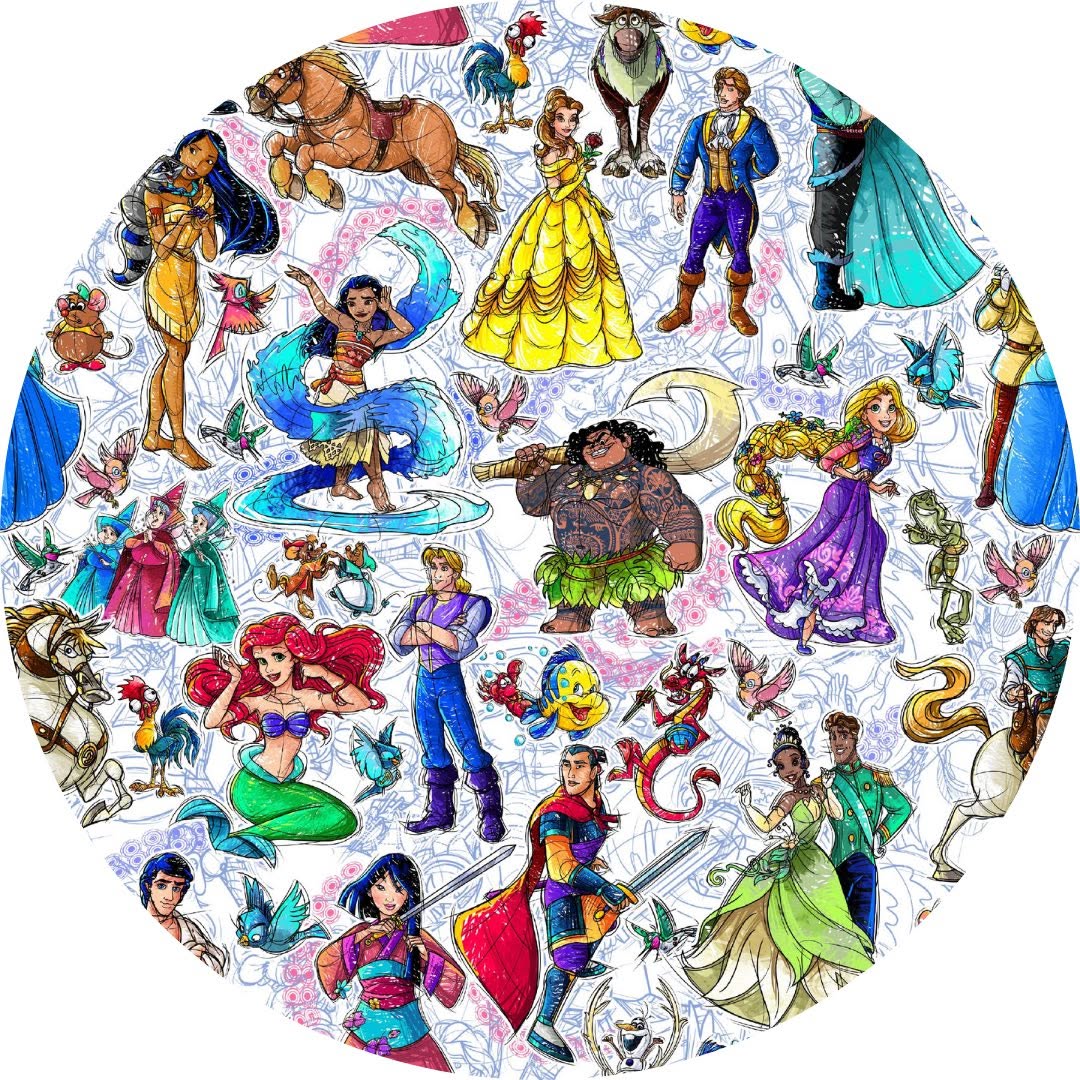 Enchanted Doodles Bamboo Nap Mat