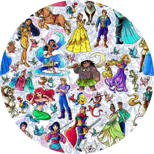 Enchanted Doodles Bamboo Nap Mat