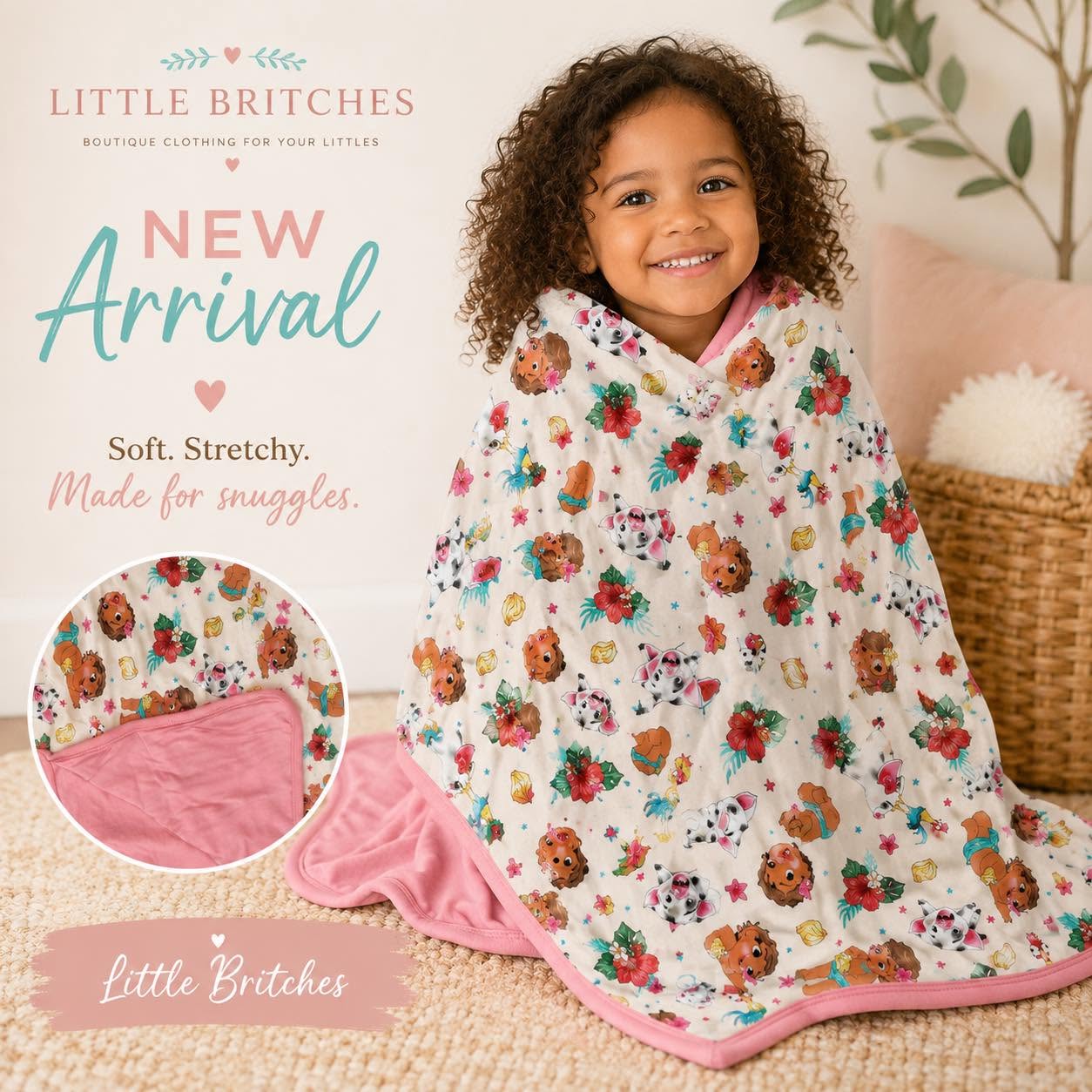 Baby Wayfinder Double Layered Bamboo Blanket