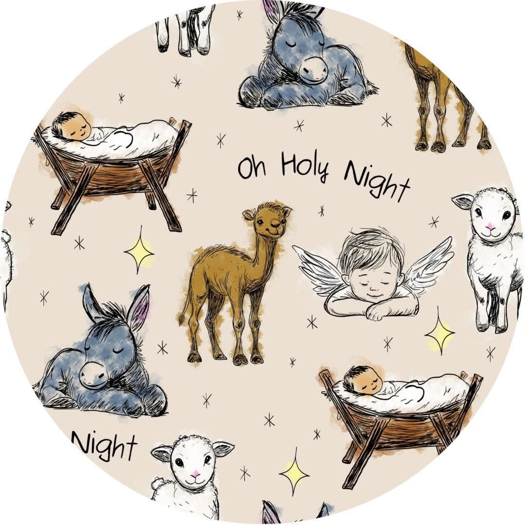 Oh Holy Night Bamboo Crewneck & Jogger Set