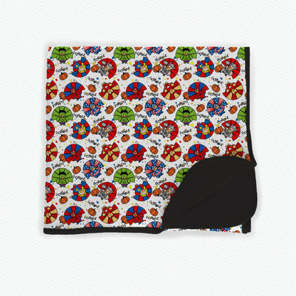 Avenger Casserole Double Layer 50x50 Bamboo Blanket