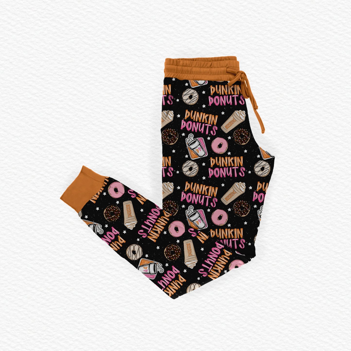 Dunkin Junkie Bamboo Adult Jogger Pants